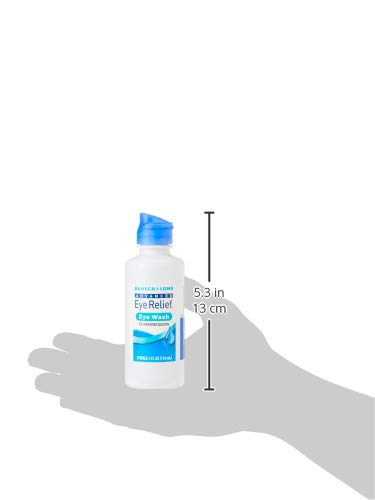 Eye Wash By Bausch & Lomb, Eye Relief Solution That Cleans, Refreshes, And Soothes, 4 Fl Oz #TOP5