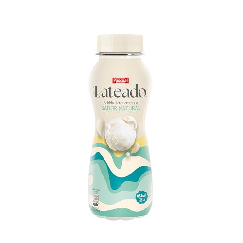 Pascual Lateado - Batido Sabor Natural - Bebida Láctea Cremosa - Brik de 230 ml