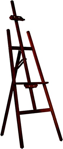 NDRFAWY イーゼルスタンド 高さ150cm ペインティングホルダー Aフレーム 折りたたみ式木製イーゼル ポータブルアートイーゼル アーティストや初心者向け 高さ調節可能