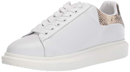Steve Madden Men's Frosted Sneaker, Natural Multi, 11 M US