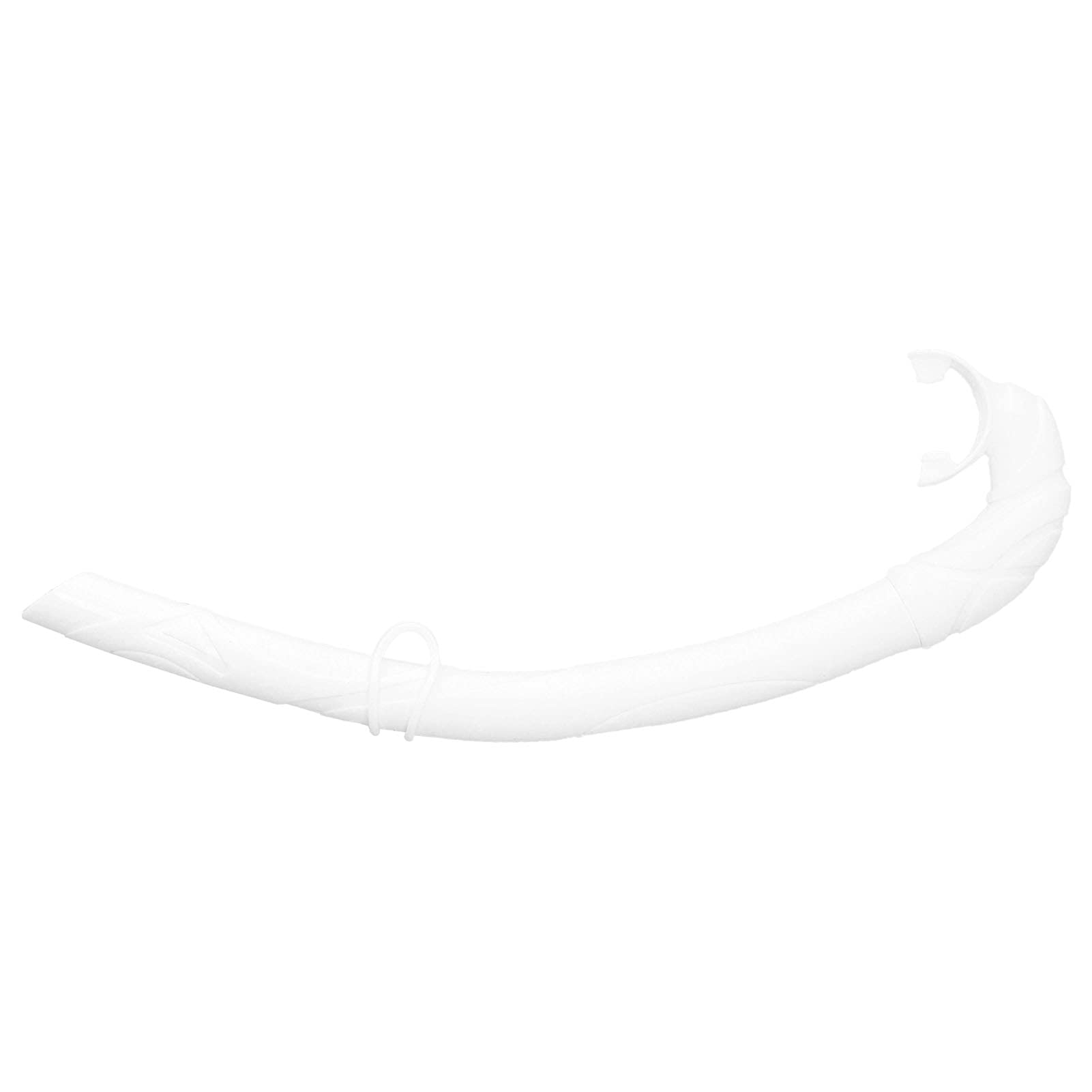 Breathing Tube, Gel Air Tube Diving Tube Snorkel Mouthpiece for Adults and Children for Swimming Diving (White)