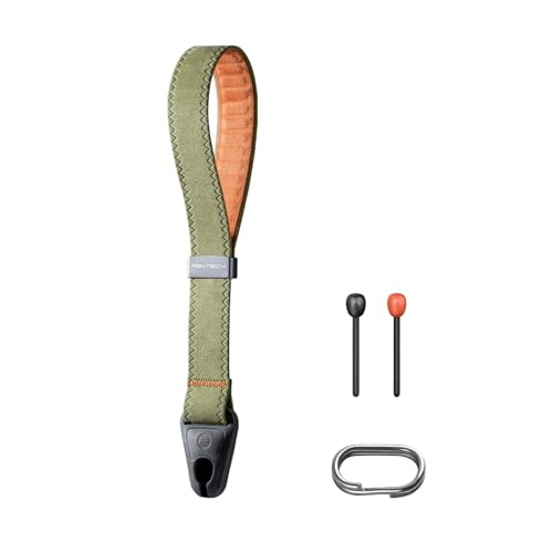 PGYTECH Camera Wrist Strap for Photographers Adjustable Quick Release Camera Hand Strap for Sony, Nikon, Canon, Gopro(Green)