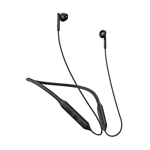 Portronics Harmonics Z5 Wireless Bluetooth Stereo Headset with 33Hrs Playtime, Double EQ Mode, 14.2 mm Dynamic Drivers, Click Action Buttons(Black) view 1