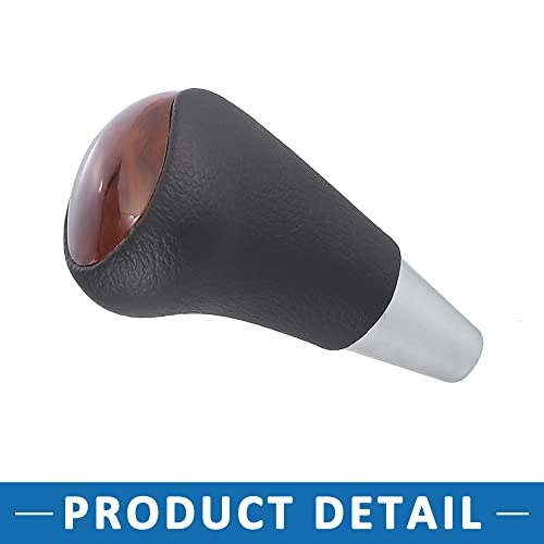 A Absopro Gear Shift Knob For Toyota Corolla 2005-2011 Black Brown Plastic #TOP5