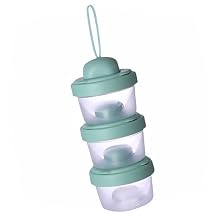 SHOWERORO Formula Storage Box Layers Pp TPE Dispenser Stackable Milk Powder Storage Case Food Containers Milk Containers