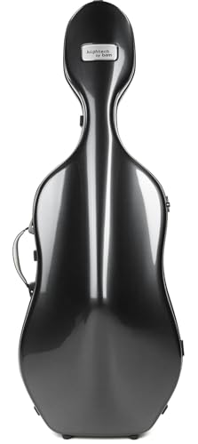 BAM 1004XLC Hightech Compact Cello Case - Black Carbon Look