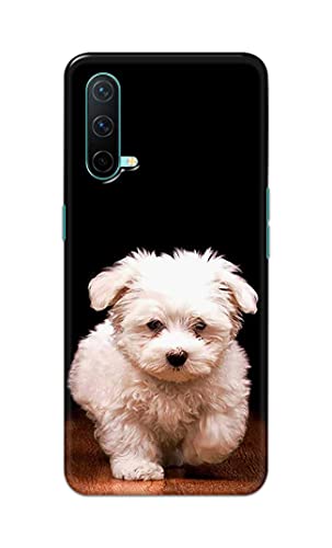 Image of PRINTFIDAA� Printed Hard Back Cover Case for OnePlus Nord CE 5G Back Cover (Puppy Dog) -2808