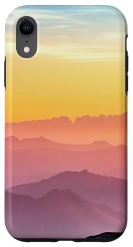 iPhone XR Misty Mountains Case