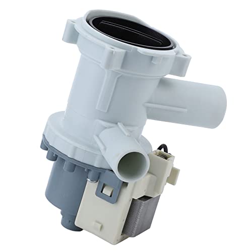 MasYosh Motor de Bomba de Drenaje, 35W AC220 240V Motor Sincrónico Permanente con Material PP, Resistente para Lavadoras
