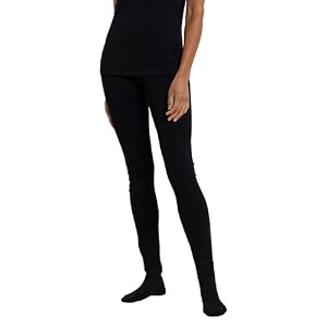 Mountain Warehouse Merino Womens Thermal Base Layer Pants – Lightweight Ladies Trousers, Breathable, Antibacterial Bottoms, High Wicking, Easy Care – for Outdoors