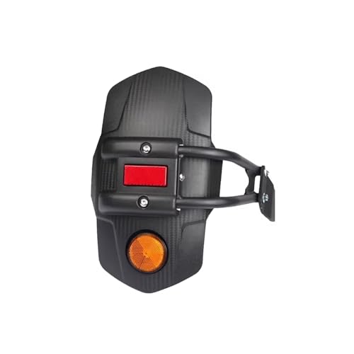 Guardabarros trasero Zontes 368G protector de moto negro modelo B 2
