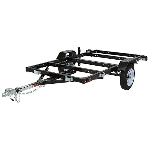 Ultra-Tow 4ft. x 8ft. Steel Folding Utility Trailer...