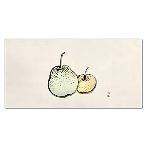 Impression photo sur toile de fruits 140x70 cm œuvre d'intérieur