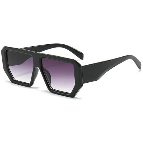 Trendy Pilot Sunglasses for Women Flat Top Designer Stylish Square Frame Sun Glasses Vintage Shades2