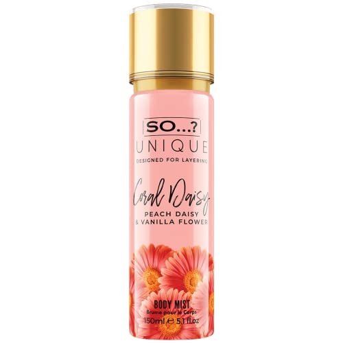 So…?...? Unique Coral Daisy Body Mist - Perfume for Women