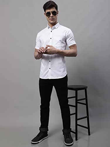 Image of Majestic Man Men's Cotton Slim Fit Shirt