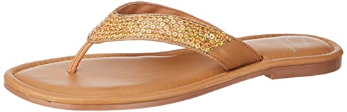 Carlton London Womens Cll-6644 Slingback Flat Sandal, GOLD, 4 UK (B0B6332N2R) Amazon Price History, Amazon Price Tracker