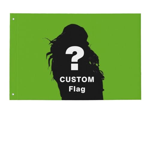 Bandera personalizada, Crea Tu Propia Bandera con Texto, Logo o Diseño, póster decorativo para clubes, conciertos, bares, dormitorios universitarios, salas de esta, 60x90/90x150/120x180/150x250CM