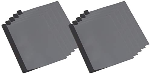 Fellowes 5256601 Binding Thermal Presentation Covers, 1/2 Inch, Black, 10 Folders up to 120 sheets (52566)
