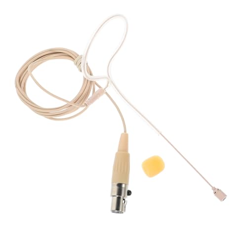 HONITANO Micro Serre-tête Léger Et Flexible Pour Enseignement Et Performance Micro Condensateur Tour Oreille Compatible Xlr Amplification Vocale Claire Et Signal Stable