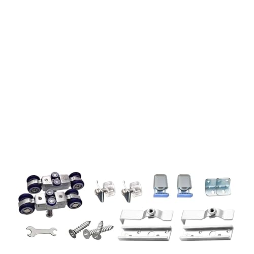 Ensemble de rails de porte coulissante en aluminium haut de gamme pour intérieur