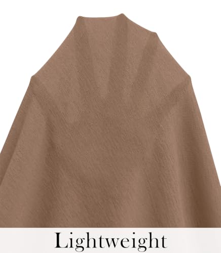 Image of Iandroiy Women's 3 /4 Sleeve Shrugs Lightweight Open Front Cropped Cardigan for Women