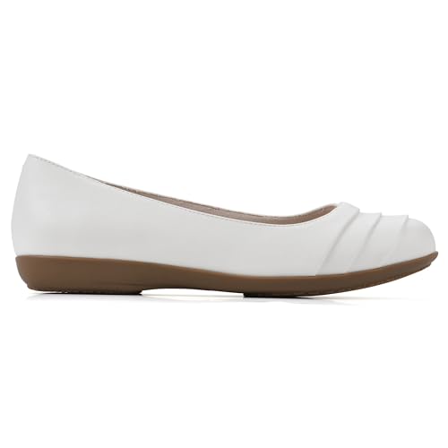 Image of Cliffs by White Mountain Women's Clara Cushioned Ballet Flat