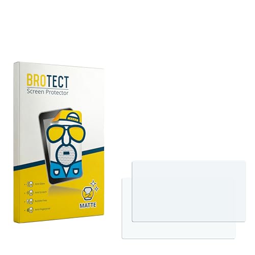BROTECT Protector Pantalla Anti Reflejos para Canon PowerShot SX210 IS (2 Unidades) Película Mate Anti Huellas