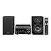Denon D-M41DAB HiFi System, CD Player with Speakers, Audio Receiver, Bluetooth, 2x30W + Subwoofer PreOut, FM/DAB/DAB+ Tuner, 2x Optical Input, Headphone Output - Black