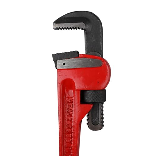 Image of Eastman Pipe Wrenches - Rigid Type Set Of 1Pcs, 12 /300 Mm, Non Breakable S.G. Cast Iron I-Beam Handle for Construction & Heavy-Duty Applications for Industrial & Professional Use (E-2049)