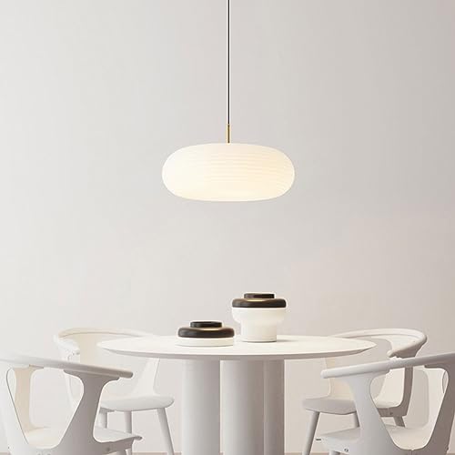 Candelabro LED industrial de diseño minimalista en latón cepillado y blanco 36W 3