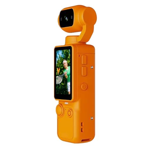 Cámara compacta de lente giratoria y pantalla de 1.9'' para ciclistas 4