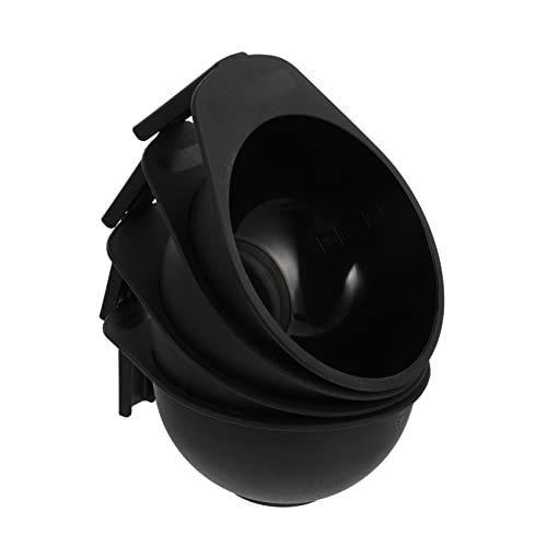 Ipetboom 4pezzi Ciotole Per Tinta Capelli in Resistente Facili Da Pulire e Riutilizzabili Per Miscelare e Conservare Tinte e Colori Parrucchieri