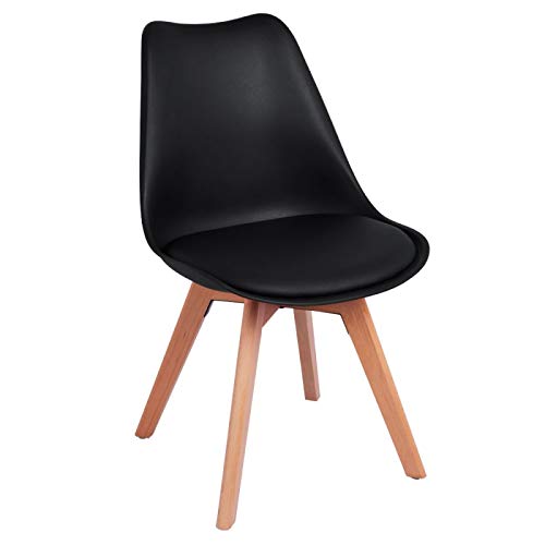 Regalos Miguel - Sillas Comedor - Silla Synk Basic - Negro - Envío Desde España