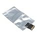 uxcell Antistatic Shield Shielding Bag, Flat Open Top Anti Static Bag for Electronic Devices, 3x5 inch(65x120mm), 100 PCS