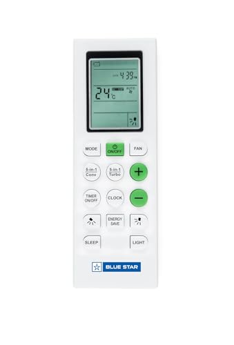 Image of Blue Star 2 Ton 3 Star Split Inverter AC (Turbo Cool, Hexa Inverter Technology, 5-in-1 Convertible Cooling, Comfort Sleep, Energy Saver, IB324TKU, Copper Condenser) White