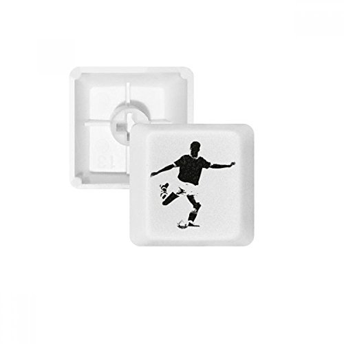 Keycaps PBT Physique Football Blanc OEM vierges pour clavier mécanique