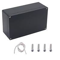 Anschlussdose IP65 Wasserdicht, 200 x 120 x 75mm Abzweigdose Gehäuse, Kunststoff Verteilerkasten, Elektronik Gehäuse, für DIY Stromabzweigdose, elektrisches Zubehör