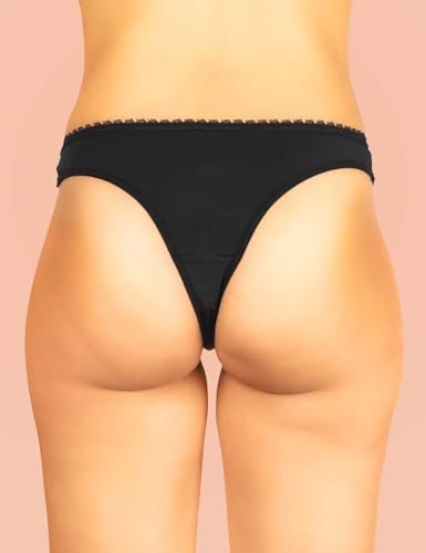 Culotte menstruelle string HAUTE PRESSION dentelle taille 38