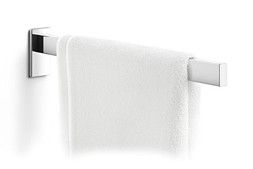 Zack Stainless Steel Linea Glossy Towel Holder, 1.58 x 3.15 x 16.54, Silver Metallic