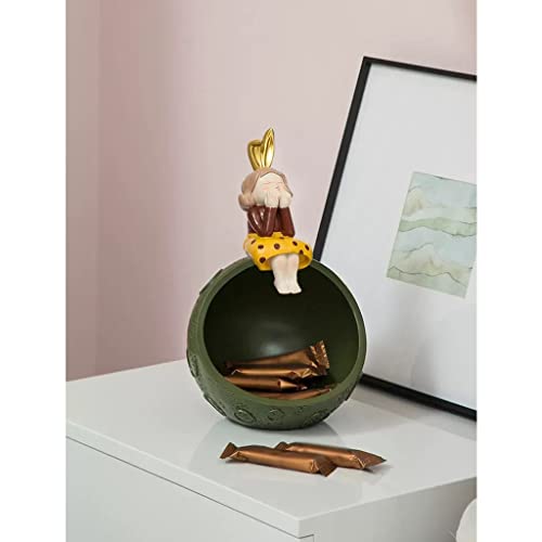 Plateaux décoratifs multifonctions pour rangement de clés et bonbons