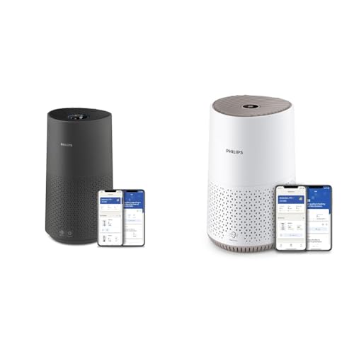 Philips Luftreiniger der Serie 1000i, Entfernt Keime & Luftreiniger 600 Serie. Ultraleise und energieeffizient Für Allergiker