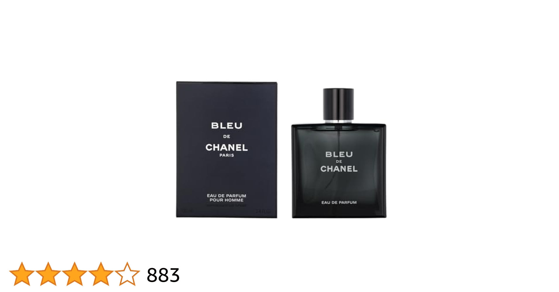 香水(男性用) CHANEL BLEU DE CHANEL Eau de Parfum Chanel De Bleu for Men Eau De Parfum Spray, 3.4 oz., 100ml