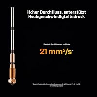 BCZAMD Nextruder for Prusa Düse Upgraded Zubehör: 0,4 mm Siliziumcarbid － Heat Break mit for EndCoat Beschichtung Halten Druckfilament bis zu 154LB 3D Drucker for MK4 MK4S XL MK3.9 MK3.9S Hotend – Ansicht 7