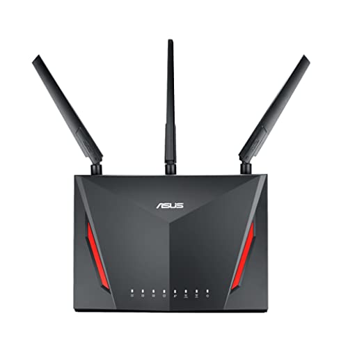 6 mejores routers WiFi inalámbricos 19 ASUS RT-AC86U AC2900 Dual-Band Gigabit Ethernet WLAN-Router Schwarz