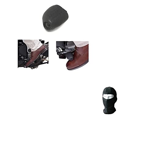 para Montaje de Moto Tucano Urbano New Foot On 312 Negro Universal para Todos los Modelos de Moto se Monta en Palanca de Cambios