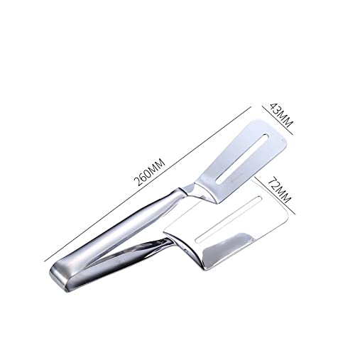 Szczypce Szczypce spożywcze ze stali nierdzewnej, Class Class Class Class, Grill Kitchen Tong, łatwiejszy do obsługi, łatwy i wygodny do czyszczenia, rozmiar: 260 mm
