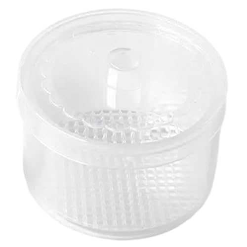 Caja esterilizadora de herramientas de uñas de doble capa, caja de herramientas para uñas, caja de limpieza para salones de uñas