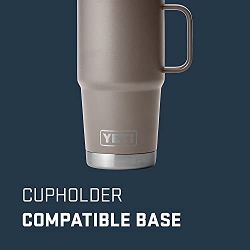 Image of YETI Rambler 20 oz Travel Mug, Stainless Steel, Vacuum Insulated with Stronghold Lid