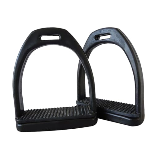 WOONEKY Professional Riding Stirrups Anti-Skid Features Wear-Resistant Horse Stirrups Pack